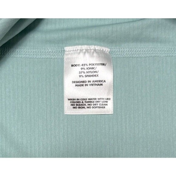 Rhoback Medium Shirt Blitz Tech Tee Athletic Golf Antigua Green Mens M Top NWOT - Picture 6 of 8